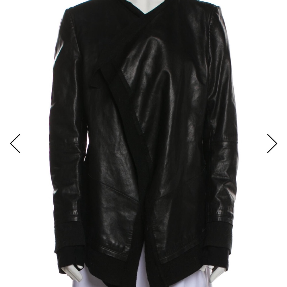 Mackage Women's Black Leather Jacket